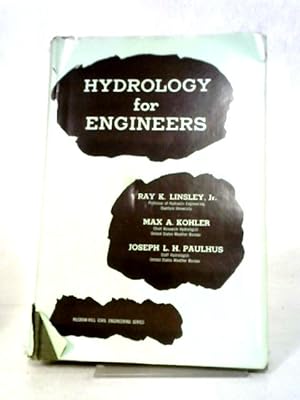 Seller image for Hydrology for Engineers for sale by World of Rare Books