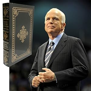 John McCain "Faith Of My Fathers" Signed First Edition, Leather Bound Collector's Edition w/COA [...