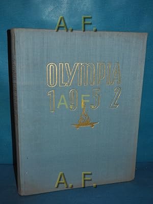 Imagen del vendedor de Olympia 1952 : I. Die Olympischen Spiele der Antike, II. Die Winterspiele in Oslo 1952, III. Die Sommerspiele in Helsinki 1952. a la venta por Antiquarische Fundgrube e.U.