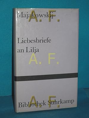 Bild des Verkufers fr Liebesbriefe an Lilja (Bibliothek Suhrkamp Band 238) zum Verkauf von Antiquarische Fundgrube e.U.