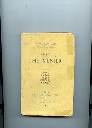 Seller image for JUST LHERMINIER . Deuxime dition for sale by Librairie CLERC