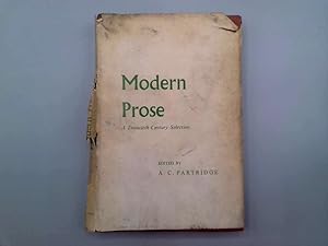 Seller image for modern prose a twentieth century selection for sale by Goldstone Rare Books