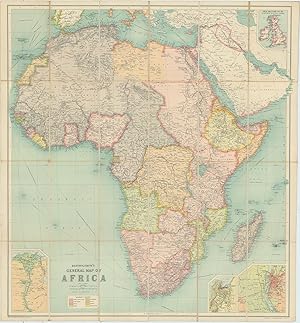 Immagine del venditore per Bartholomew's General Map of Africa. venduto da Robert Frew Ltd. ABA ILAB