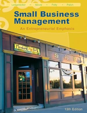 Immagine del venditore per Small Business Management: An Entrepreneurial Emphasis (with CD-ROM and InfoTrac) venduto da Reliant Bookstore