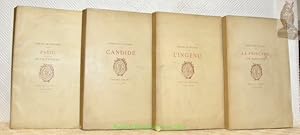 Bild des Verkufers fr Romans de A. de Voltaire. Eaux-fortes de Laguillermie. 4 Volumes. I: Zadig suivi de Micromgas. Prface par Arsne Houssaye. II: Candide ou L'Optimisme. III: L'ingnu histoire vritable. IV: La Princesse de Babylone. zum Verkauf von Bouquinerie du Varis