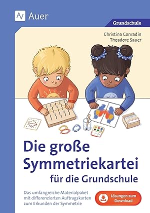 Seller image for Die grosse Symmetriekartei fr die Grundschule for sale by moluna