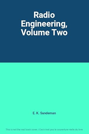 Image du vendeur pour Radio Engineering, Volume Two mis en vente par Ammareal