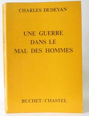 Seller image for Une guerre dans le mal des hommes for sale by Ammareal