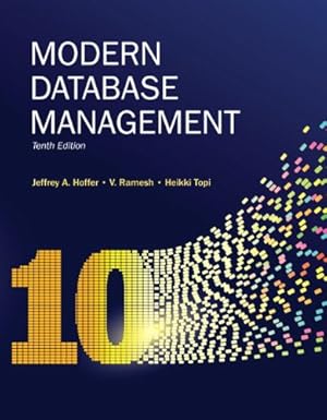 Bild des Verkufers fr Modern Datatbase Management zum Verkauf von Reliant Bookstore