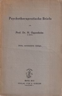 Bild des Verkufers fr Psychotherapeutische Briefe. zum Verkauf von Bcher Eule