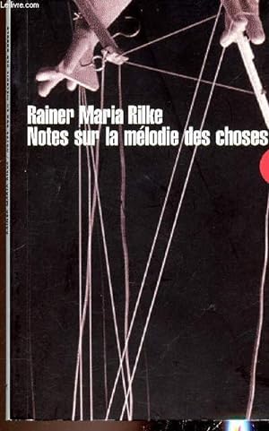 Bild des Verkufers fr Notes sur la mlodie des choses/Notizen zur Melodie der Dinge zum Verkauf von Le-Livre