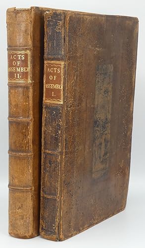 The Principal Acts of the General Assembly of the Church of Scotland, 1694 to 1723.bound with.Ove...