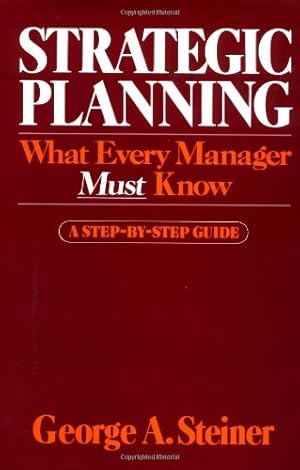 Imagen del vendedor de Strategic Planning a la venta por Reliant Bookstore