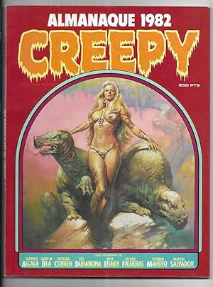 Creepy Almanaque 1982 Toutain