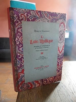 Le Latin Mystique. Les poètes de l'antiphonaire et la symbolique au moyen âge. Private Kopie / Au...