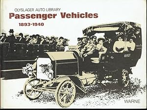 Bild des Verkufers fr PASSENGER VEHICLES 1893-1940 zum Verkauf von Paul Meekins Military & History Books