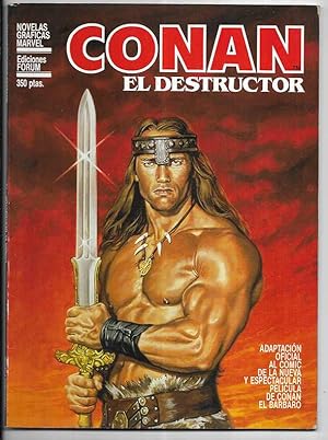 Imagen del vendedor de Conan el Destructor. Novelas Graficas Marvel 1984 a la venta por LLEIXIULLIBRES