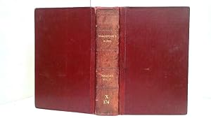 Image du vendeur pour Pictorial Edition Of The Works Of Shakspere Tragedies Volume II Poems Undated But Early To Mid 20th Century mis en vente par Goldstone Rare Books
