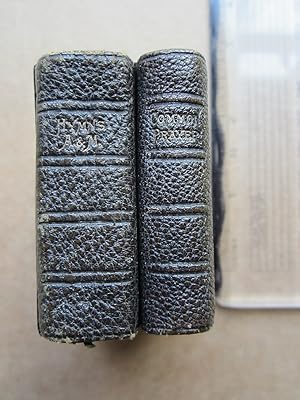 Seller image for The Book of Common Prayer, and Administration of the Holy Communion, According to the use of the Church of England , Hymns Ancient and Modern for use in the Services of the Church. Complete Edition [Two Miniature Books one with a Silversmith Binding] for sale by K Books Ltd ABA ILAB