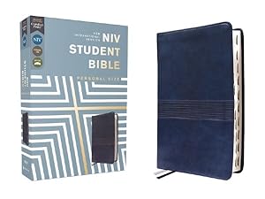 Seller image for Niv Student Bible : New International Version, Navy, Leathersoft, Personal Size, Comfort Print for sale by GreatBookPrices