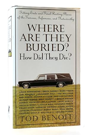 Seller image for WHERE ARE THEY BURIED? HOW DID THEY DIE? : FITTING ENDS AND FINAL RESTING PLACES OF THE FAMOUS, INFAMOUS AND NOTEWORTHY for sale by Rare Book Cellar