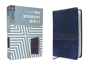 Seller image for Niv Student Bible : New International Version, Navy, Leathersoft, Personal Size, Comfort Print for sale by GreatBookPrices