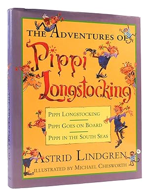 Imagen del vendedor de THE ADVENTURES OF PIPPI LONGSTOCKING Pippi Longstocking; Pippi Goes on Board; Pippi in Thesouth Seas a la venta por Rare Book Cellar