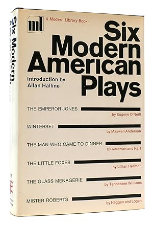 Seller image for SIX MODERN AMERICAN PLAYS for sale by Rare Book Cellar