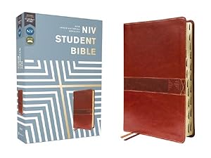 Seller image for Niv Student Bible : New International Version, Brown, Leathersoft, Comfort Print for sale by GreatBookPrices
