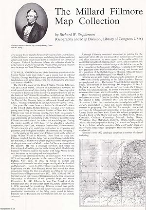 Immagine del venditore per The Millard Fillmore Map Collection in the Library of Congress USA. An original article from Map Collector Magazine, 1980. venduto da Cosmo Books