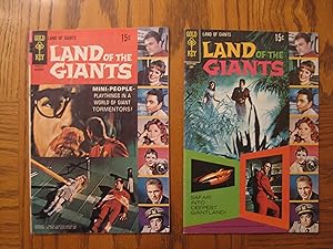 Land of the Giants (TV Series) Pair #1 and #4 (1968 - 1969) Comic Books