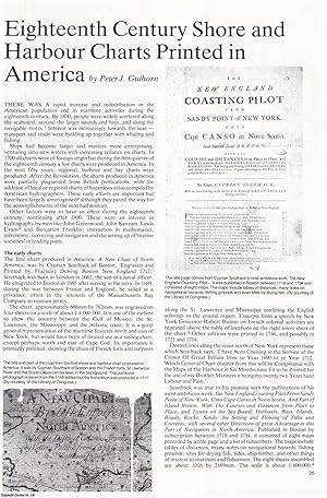 Seller image for Eighteenth Century Shore and Harbour Charts Printed in America. An original article from Map Collector Magazine, 1980. for sale by Cosmo Books