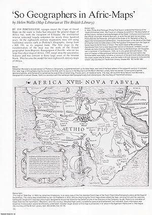 Image du vendeur pour African Exploration: Mapping the Interior of Africa. An original article from Map Collector Magazine, 1986. mis en vente par Cosmo Books
