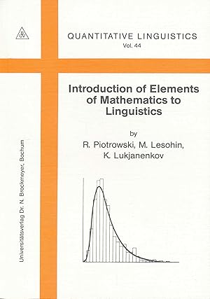 Introduction of elements of mathematics to linguistics.