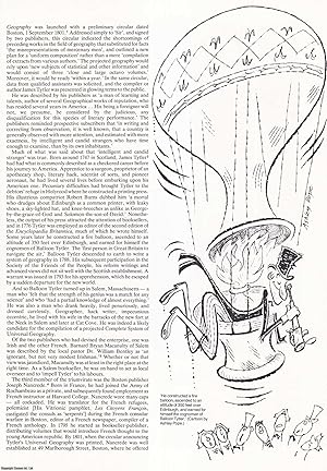 Seller image for The Failed Project to Publish a 'Complete System of Universal Geography', Boston, Massachusetts, 1801. An original article from Map Collector Magazine, 1981. for sale by Cosmo Books