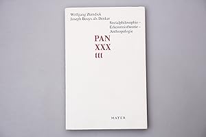 Bild des Verkufers fr PAN XXX TTT. Joseph Beuys als Denker - Sozialphilosophie - Erkenntnistheorie - Anthropologie zum Verkauf von INFINIBU KG