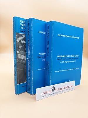 Verhandlungen der Gesellschaft für Ökologie Osnabrück: Band 19/1 - Band 19/3 (3 Bände)