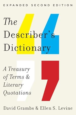 Seller image for Describer's Dictionary : A Treasury of Terms and Literary Quotations for sale by GreatBookPrices