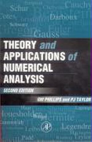 Seller image for Theory and Applications of Numerical Analysis for sale by BuchWeltWeit Ludwig Meier e.K.