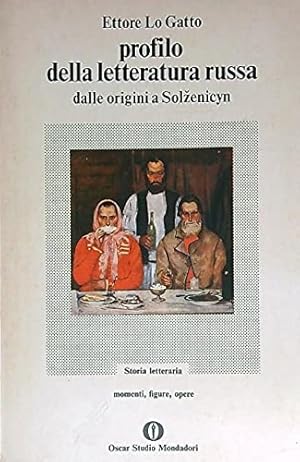 Image du vendeur pour Profilo della letteratura russa dalle origini a Solzenicyn. Momenti, figur e opere. mis en vente par FIRENZELIBRI SRL