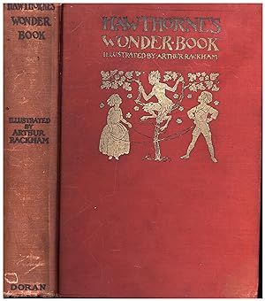 A Wonder Book (WITH TIPPED-IN COLOR PLATES BY ARTHUR RACKHAM & NON-AUTHORIAL 1923 GIFT INSCRIPTION )