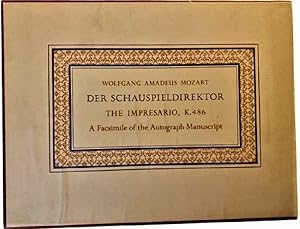 Immagine del venditore per Der Schauspieldirektor / The Impresario: A Comedy With Music in One Act, K. 486 venduto da Alplaus Books