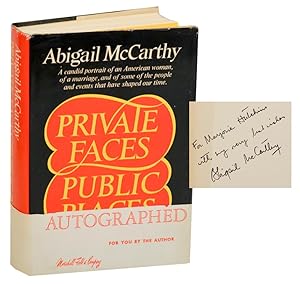 Immagine del venditore per Private Faces Public Places (Signed First Edition) venduto da Jeff Hirsch Books, ABAA