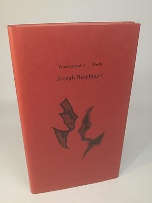 Imagen del vendedor de Joseph Berglinger [Neubuch] Erinnerung an Wilhelm Heinrich Wackenroder, Ludwig Tieck a la venta por ANTIQUARIAT Franke BRUDDENBOOKS