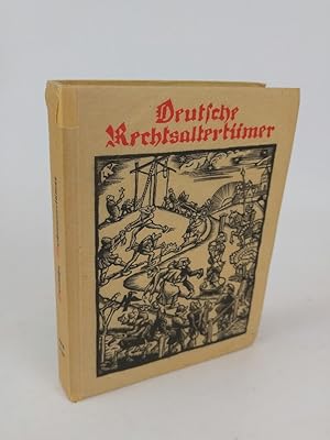 Seller image for Deutsche Rechtsaltertmer in Sage und Brauchtum. for sale by ANTIQUARIAT Franke BRUDDENBOOKS