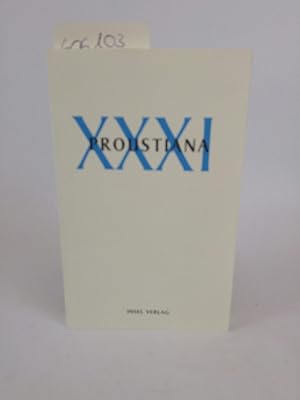 Bild des Verkufers fr Proustiana XXXI Mitteilungsblatt der Marcel Proust Gesellschaft zum Verkauf von ANTIQUARIAT Franke BRUDDENBOOKS