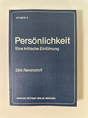 Seller image for Persnlichkeit. Eine kritische Einfhrung. for sale by Wissenschaftl. Antiquariat Th. Haker e.K