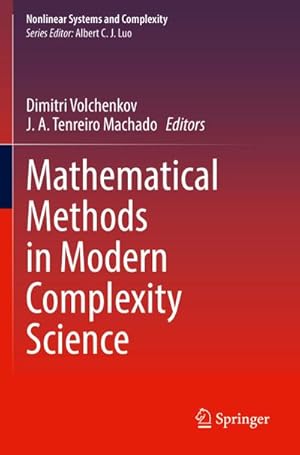 Bild des Verkufers fr Mathematical Methods in Modern Complexity Science zum Verkauf von AHA-BUCH GmbH