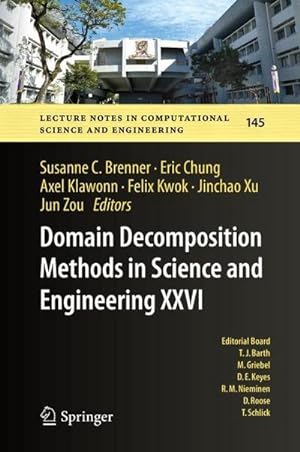 Imagen del vendedor de Domain Decomposition Methods in Science and Engineering XXVI a la venta por AHA-BUCH GmbH
