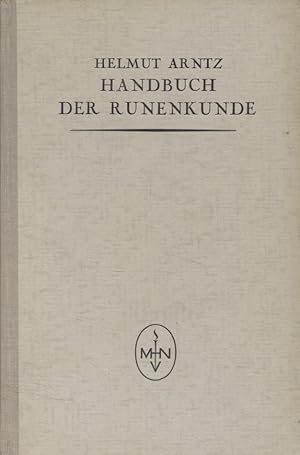 Handbuch der Runenkunde. Sammlung kurzer Grammatiken, germanischer Dialekte B Ergänzungsreihe, 3.